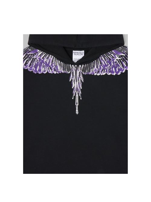 Felpa, unisex, logata. MARCELO BURLON | CBBB001F24FLE0011037